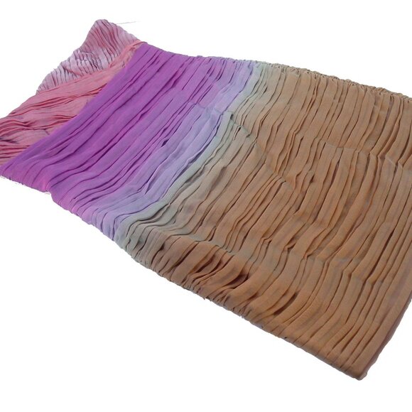 ALICE + OLIVIA Jasmine $498 Pleated Silk Ombre Strapless Bustier Mini Dress 6 - Picture 8 of 10